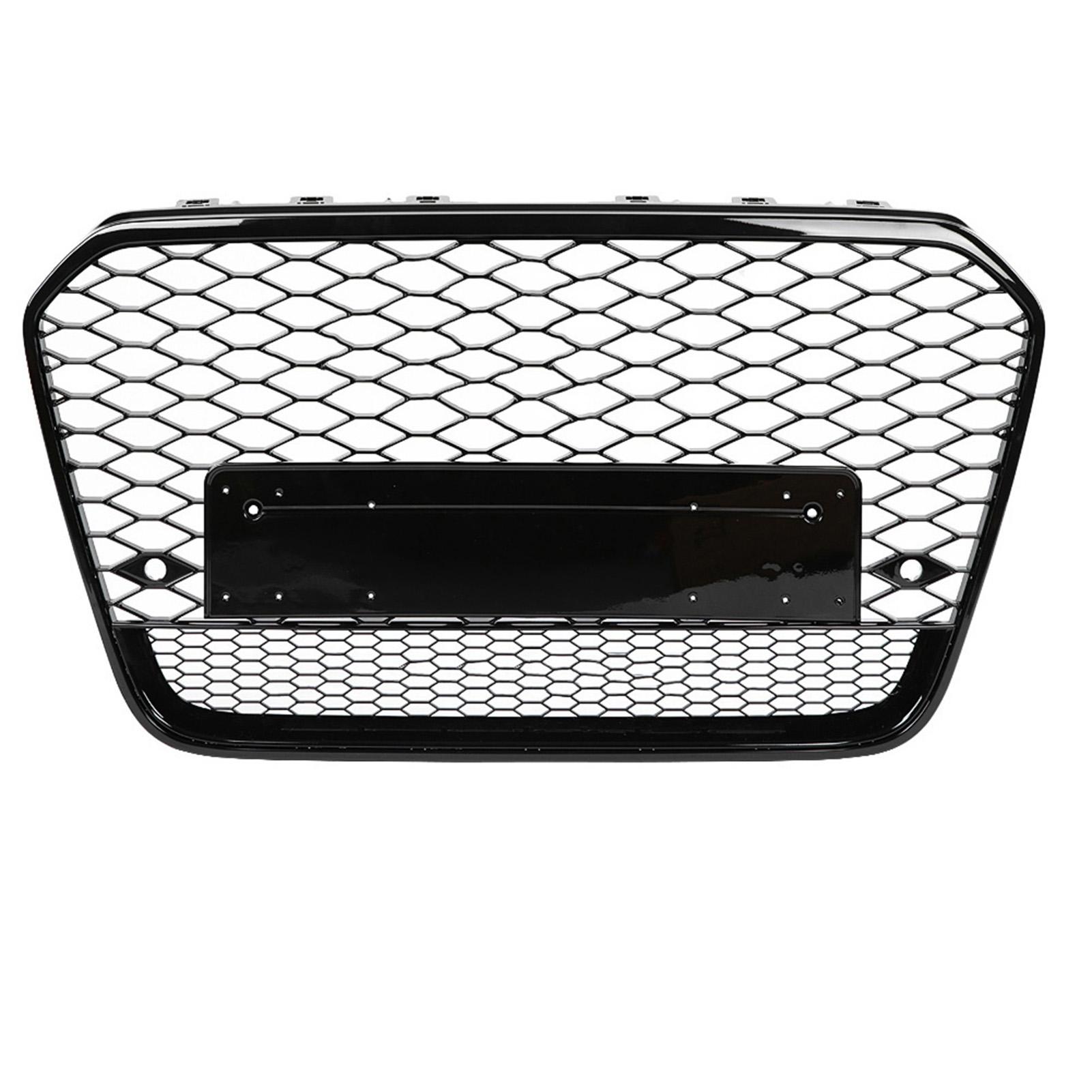 

Передняя решетка капота Sport Hex Mesh Honeycomb черного цвета для A6S6 C7 1214