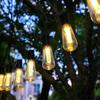 Solar Powered LED String Lights Highlight Outdoor Shatterproof Big Bulbs Garden Holiday Decor Waterproof Lights Camping Light