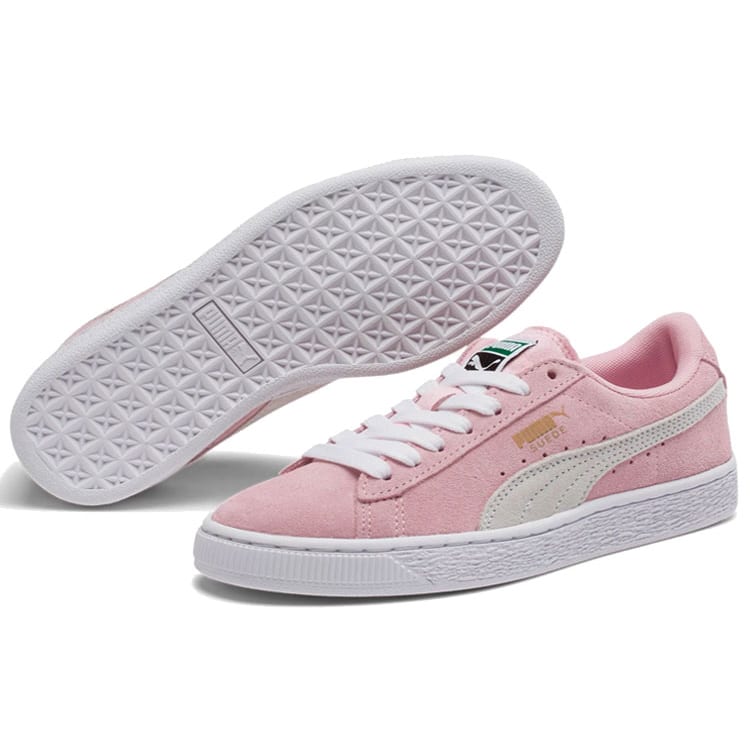 PUMA Low top Kids' Skateboarding Shoes Pink White 355110-30