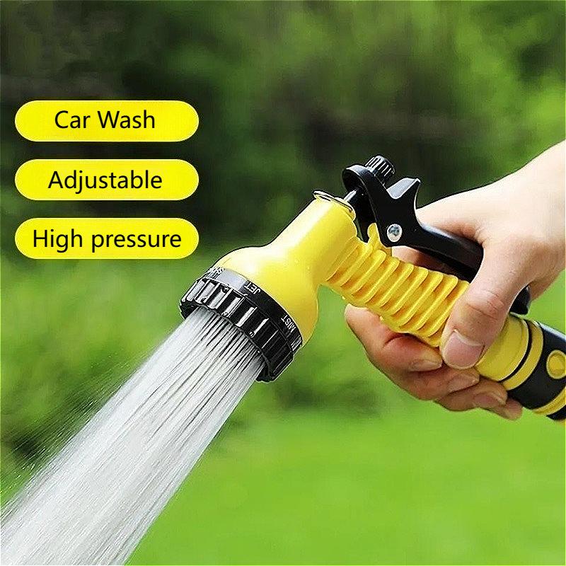 Garten Wasserspritzen Verstellbarer Duschkopf Gartenbewässerungswerkzeug Verstellbare Dusche Autowäsche Wasserspritze Garten Hochdrucksprüherun