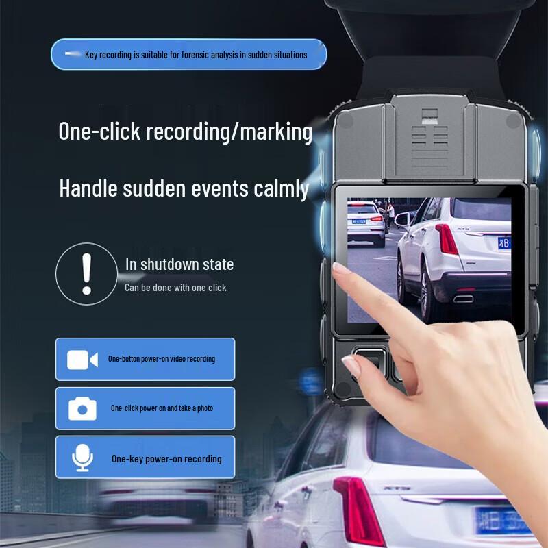 aigo B5A1 4K Portable Wearable Recording Camera