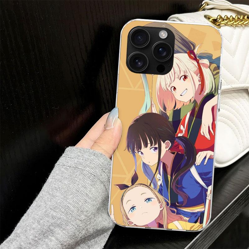 K On! Hirasawa Yui Anime Case for iPhone 17 Air 16 16E 15 14 11 Pro Max Soft Phone Cover 12 13 Mini 7 SE 2020 8 Silicone Black C