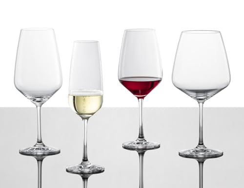ZWIESEL GLAS Break-Resistant Tulip Wine Glasses for Red Wine (Burgundy), Pair of 2, Machine-Made (m123608)