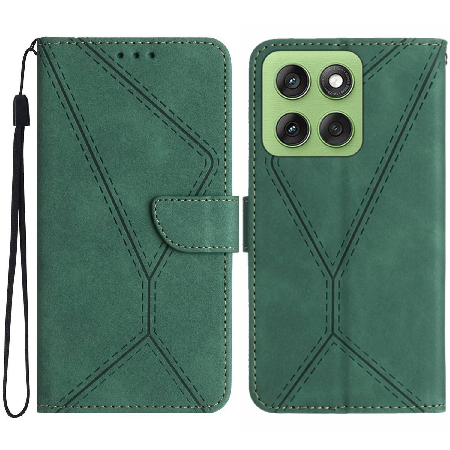 Green PU Leather