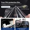 For BMW iX M60 I20 -2025 Car Interior Center Console Transparent TPU Protective Film Anti-scratch Sticker