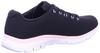 Sneakers Skechers Flex Appeal 4.0 Women Coated Fidelity Black/pink
