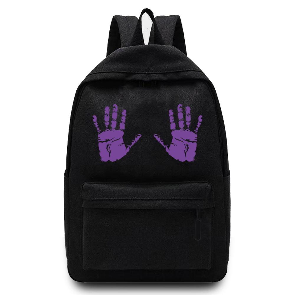 Women Shoulders School Bag Canvas Unisex Backpacks Sport Bag Chest Pattern Printed Casual Backpack Designer Laptop Backpack