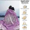 1Pc Purple Mandala Blanket Soft And Comfortable Casual Warm Camping Travel Christmas Halloween Xmas Gift M924212