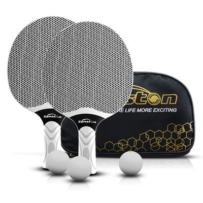 FANTECIA Tischtennisschläger Professioneller Tischtennisschläger und Verbundgummi Ping-Pong-Schläger Set. einstellen.