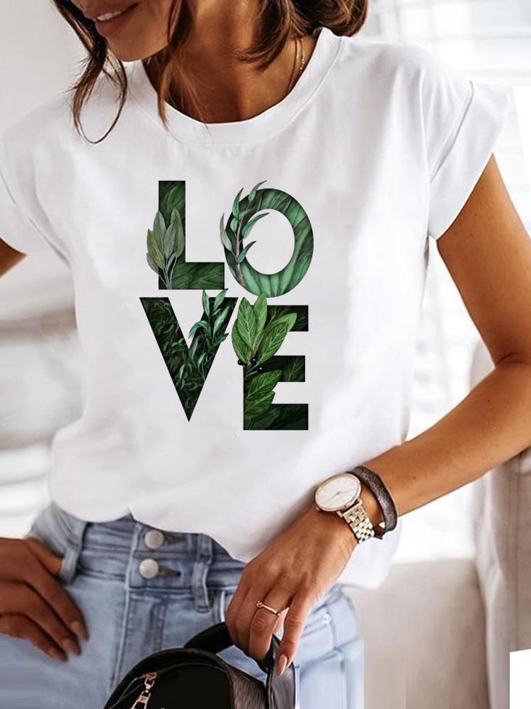 

Clothes Fashion Love Plant Cute Lovely Style Short Sleeve Pr S