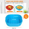Airfryer Silicone Basket Reusable Oven Baking Tray Silicone Mold For Air Fryer Pizza Fried Chicken Basket Air Fryer Accessories