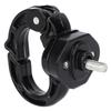 Motorcycle Front Claw Hanger Luggage Helmet Bag Hook Alloy Steel Aluminum 12kg Load Bearing for Electric ScooterBlack