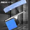 1pc Household Cleaning Scraper Glass Scraper Bathroom Car Glass Wiper Window Glass Cleaner Handheld Water Removal Glass Scraper
