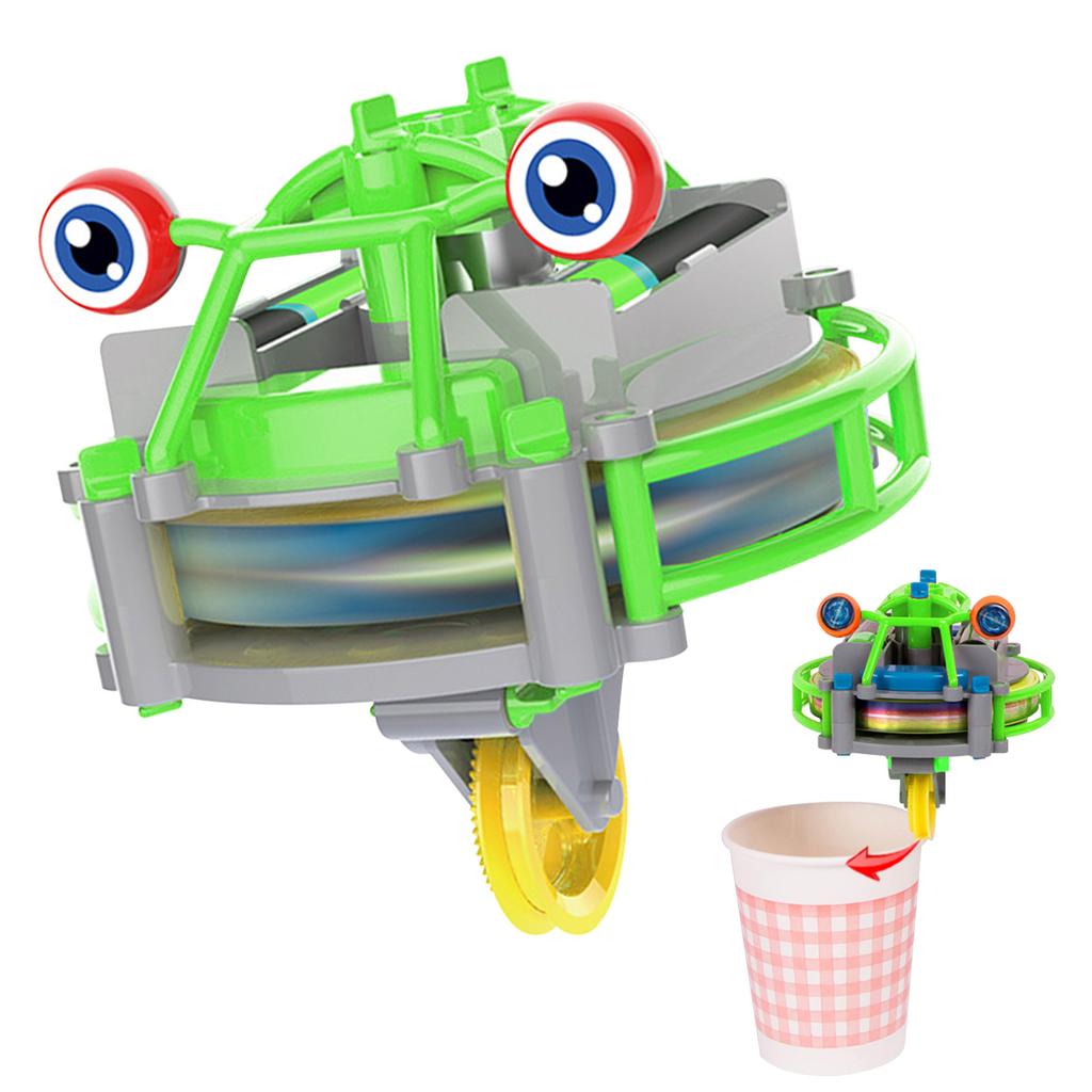 Robot Fidgets Toy Tumbler Anti Gravity Unicycle Luminous Gyro Double-variable Self-balancing Fidgets Toy Car Early Education Toy