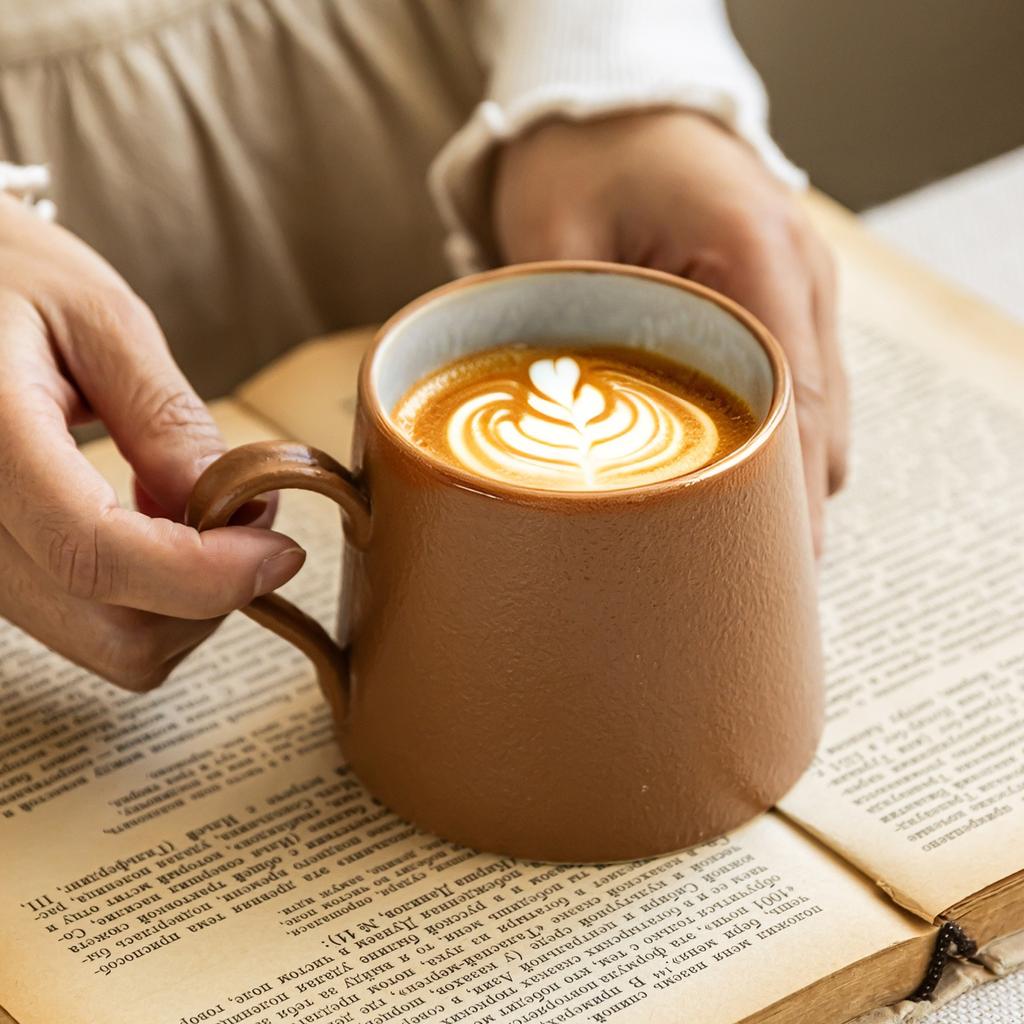 Vintage Ceramic Cup Mug Coffee Cup Premium Water Cup Home Office Beautiful Cup