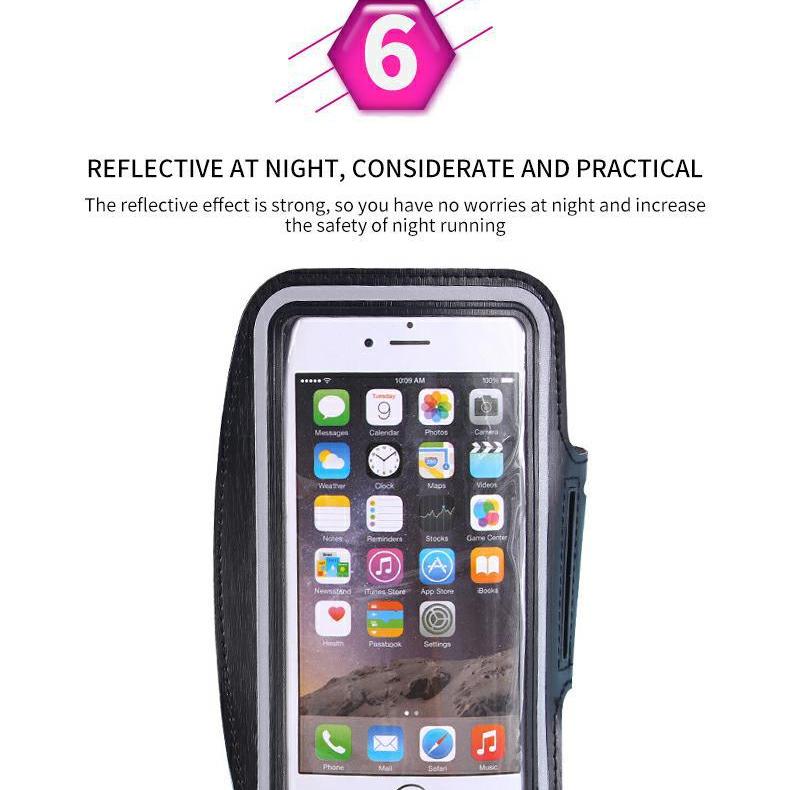 Mobile Phone Arm Bag Armband Arm Sleeve Outdoor Running Sports Fitness Yoga Morning Running Climbing Hiking New Sports Mobile Ph