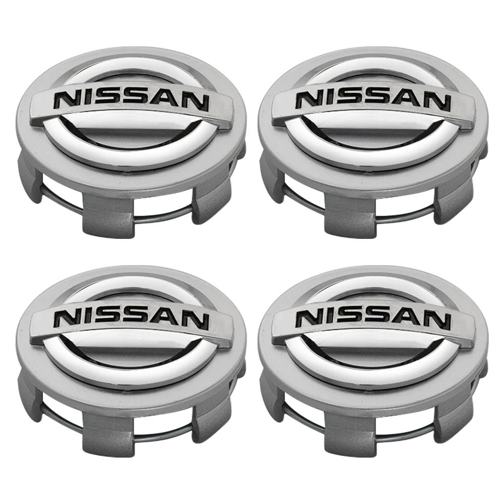

4 шт./лот 60 мм Черно-серебристая Крышка ступицы колеса автомобиля с логотипом Крышка ступицы Колпак колеса для Nissan Nismo Qashqai X J10 J11 Trail Tiida Teana Skyline Juke X-trail белый