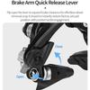 Road Bike Brake Caliper Lightweight Aluminum Dual Pivot Rim Brake for 700C Bicycle High Rigidity Quick Response Single
