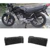Motorcycle Front Pedal, 1 Pair Rubber Front Pedal Footrest Foot Pegs Fit for YBR 125