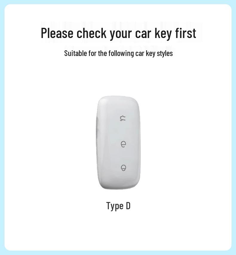 Geely New Galaxy Starship 7 EM-i Macaron Green Key Case with Buckle for L6L7 e5 e8 Cars