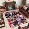 Messi 64 Personalized Text Area Rug Perfect for Game Room Playrooms Study room Outdoor Anti-slip Rug Decorate Offices Perfect Gift for Women/Men