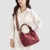 Canvas Shoulder Bag Large Capacity Tote Bag Women's Commuter Underarm Bag