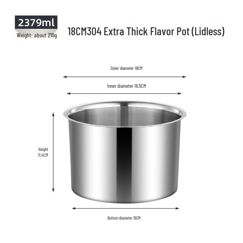 Lainuo Stainless Steel Spice Jar