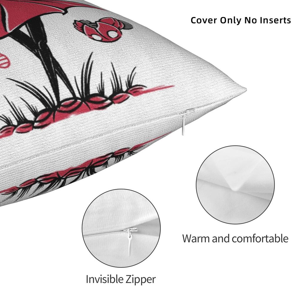 Hollow Knight Square Pillow Cases Indie Action Adventure Cushion Cover Custom Zipper Decorative Pillowcase for Living Room