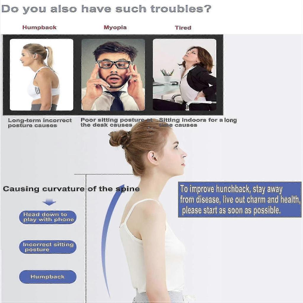 Back Posture Corrector, And Comfortable Posture Belt