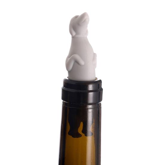 Dachshund Wine Stopper Silicone Bottle Stoppers for Wine Champagne Reusable Sealing Cap Birthday Gifts for Wine Lovers