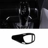 Gear Shift Knob Shifter Lever Trim Fit For BMW 3 4 Series GT 2013- ABS Black