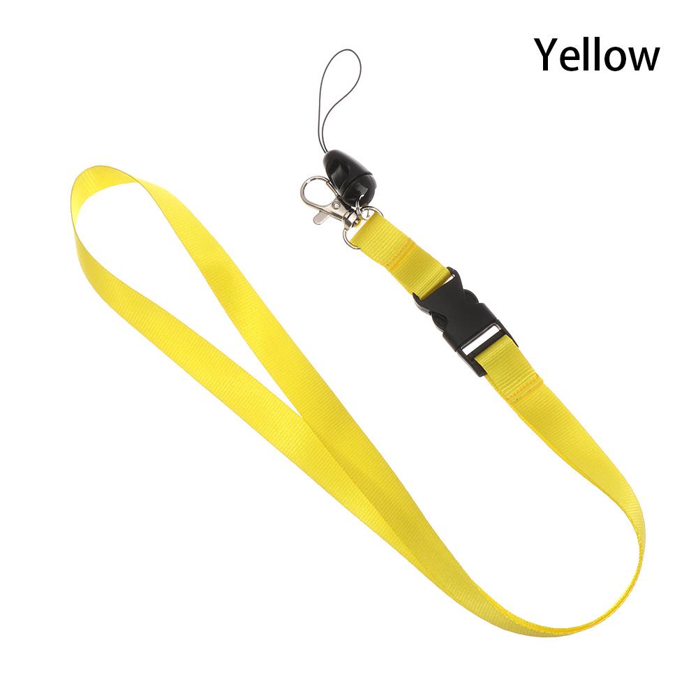 1PC New Printed Fabric Lanyard badge ID Card Holder Neck Strap Clip Mobile Phone Neck Straps Office School Supplies