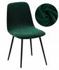 Scandinavian Chair Cover Green Velvet