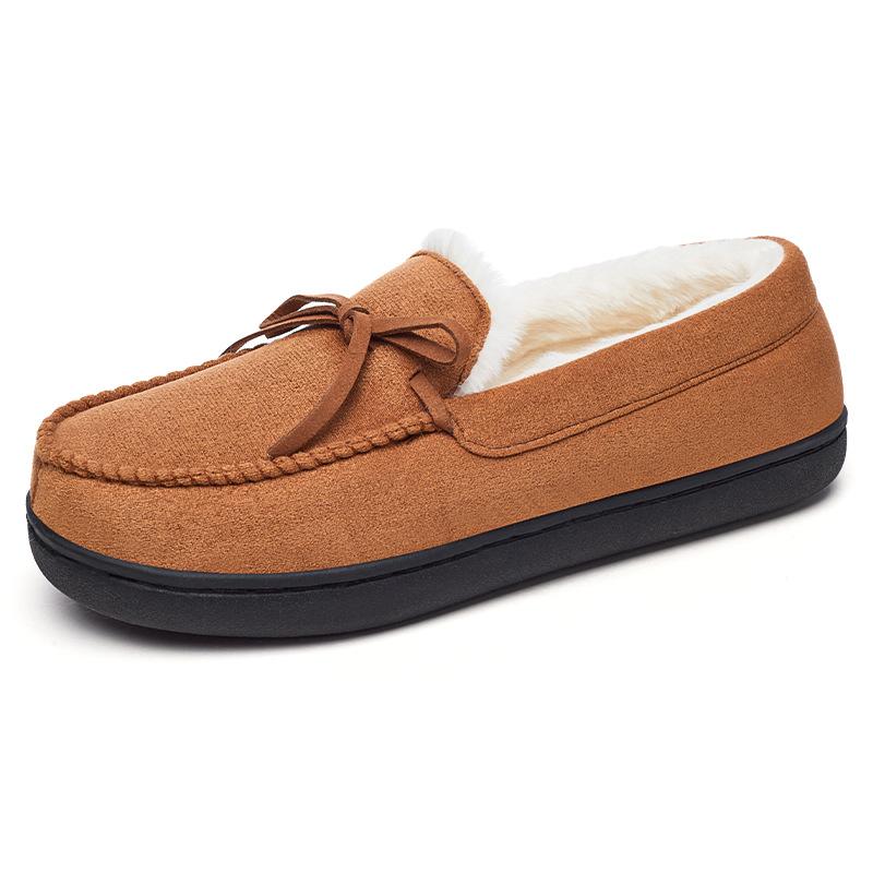 Women's Winter New Shoes with Plush and Thick Cotton Boots, Wearing Snow Boots for Warmth, Slippers, and Home Short Boots