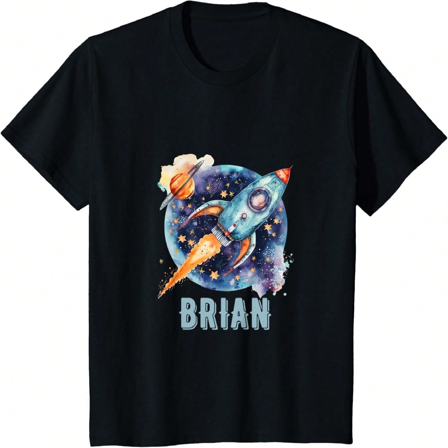 Kids Prospective Rocket Scientist  Spacecraft Satellite Rockets T-Shirt S