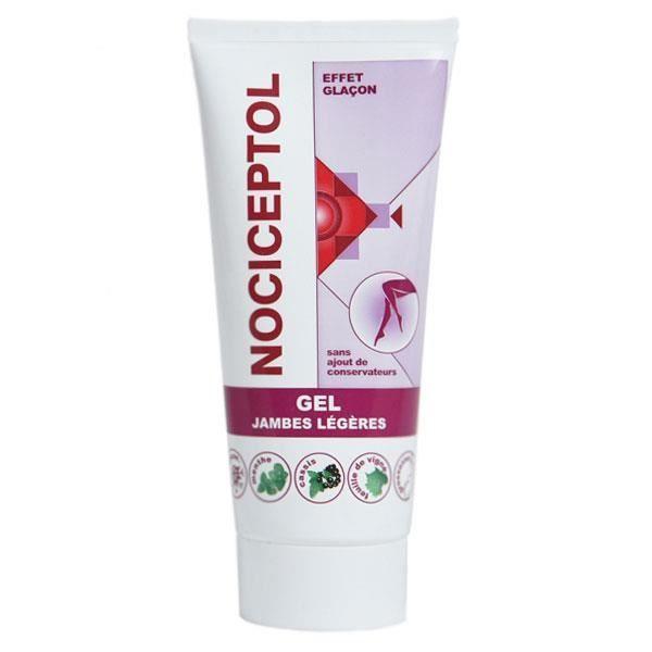 Gel Jambes Légères - Polidis - Nociceptol - 90ml - Apaise et rafraîchit - Idéal pour femmes