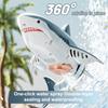 2.4G Remote Control Shark Toy With 4K Hd Camera Smart Rc Shark Whale Spray Water Toy Remote Controlled Boat Ship Submarine Robot