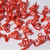 2/5pcs Red Crab/Lobster Charms For Jewelry Making Supplies Ocean Animal Pendants Glass/Enamel DIY Earrings Keychain Beach Charm