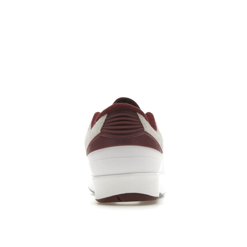 Air Jordan 2 Retro Low Cherrywood Men Sneakers White Cherrywood-Red Light-Steel-Grey DV9956-103
