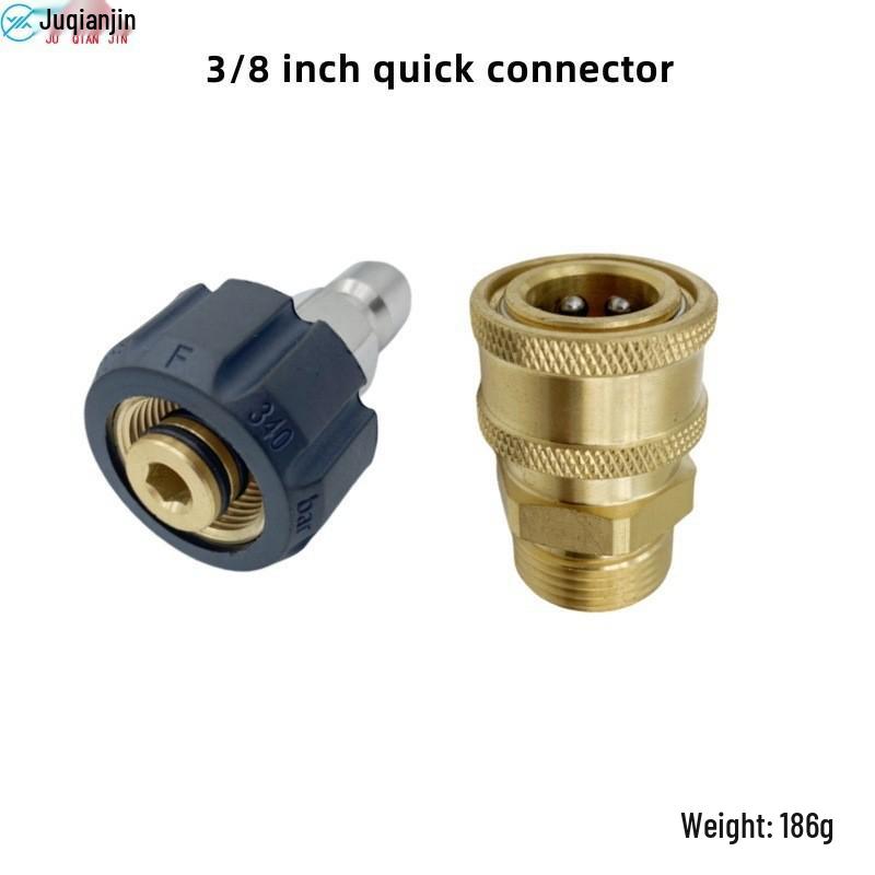 M22-14 To 3/8" Quick Connect High-Pressure Washer Copper Adapter