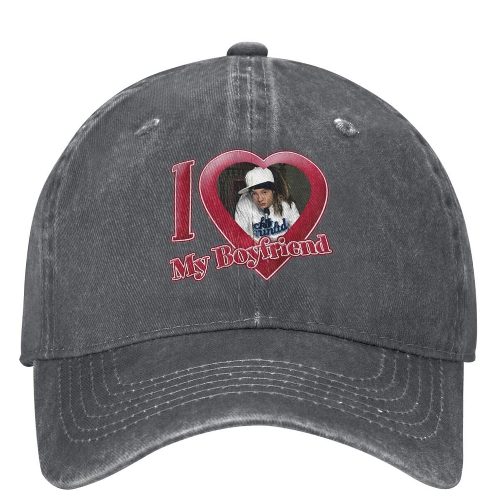 Tokio Hotel Baseball Cap I Love My Boyfriend Tom Kaulitz FeUnisex Unisex Trucker Hat Summer y2k Cool Outdoor Sports Baseball Caps