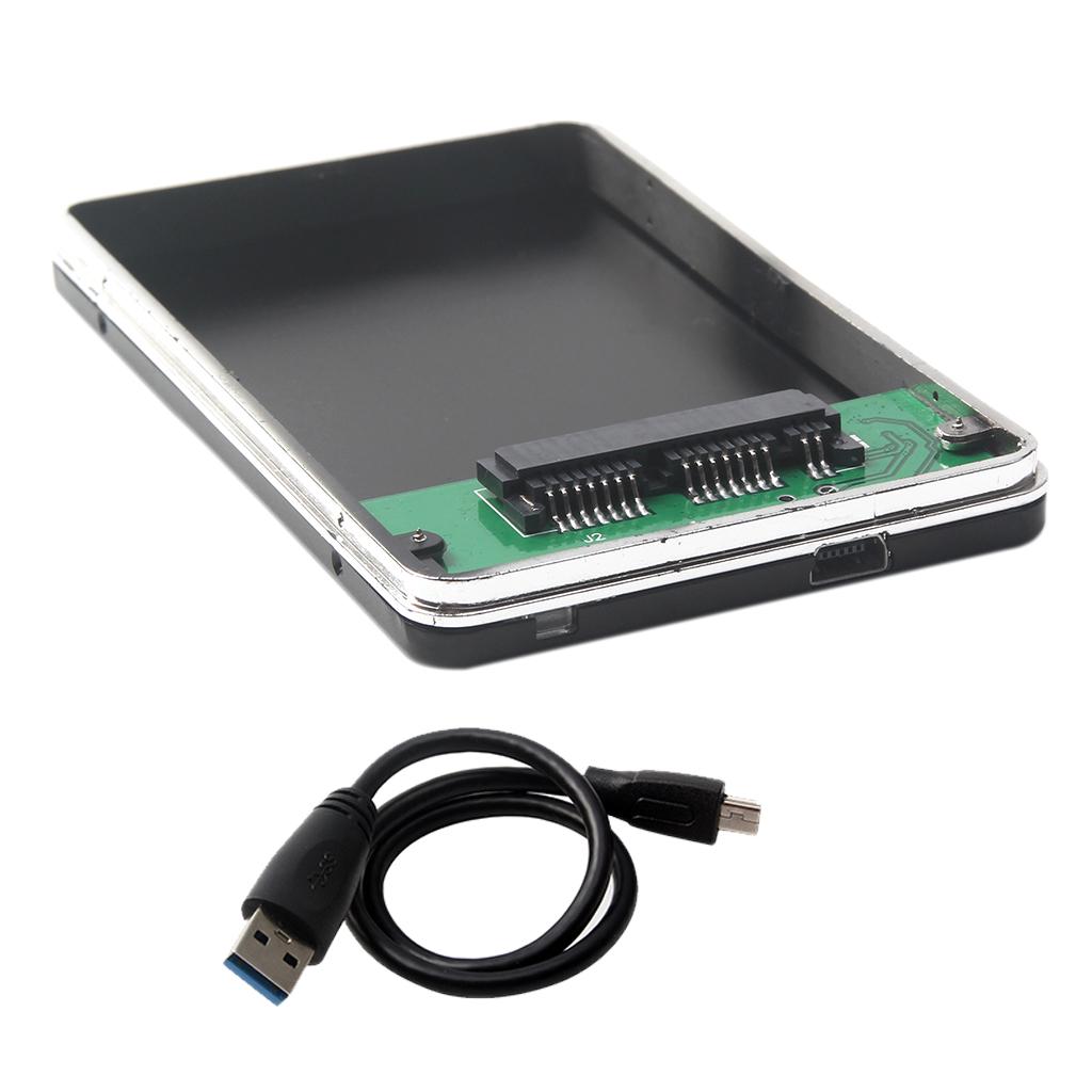 1.8'' Micro SATA 16pin (7+9) SSD HDD To USB 3.0 External Hard Disk