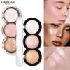 Highlighter Palette, Blusher Palette, Not Easy To Fade, Brightens Skin Tone and Contours