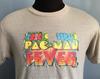 80s Vintage Pac-Man Fever Midway pacman iron-on video game promo T-Shirt - MEDIUM