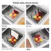 HUALEAI Stainless Steel Sink Drain Rack