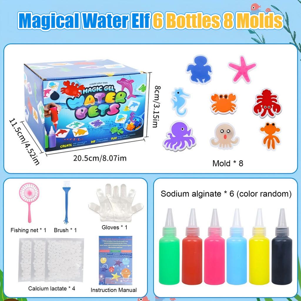 Water Gel Kit For Kid - Toy Kits DIY Maker Set - Craft For Kids  Make Your Own Toys Crafts For Boys & Girls 200ml
