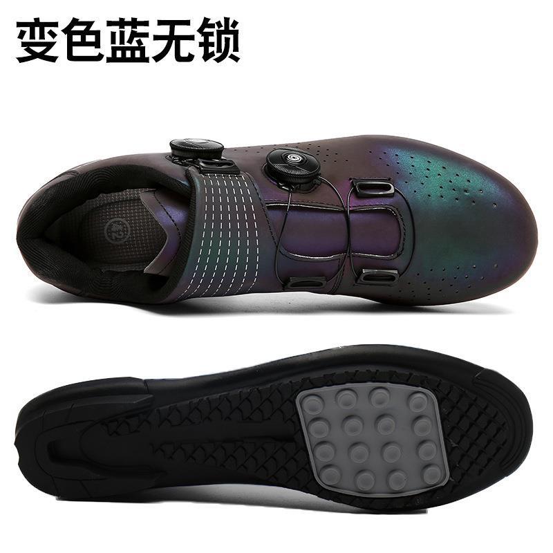 New cycling shoes with locks Spring and summer lock shoes Men's and women's road bicycle power shoes Mountain bike sports shoes