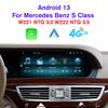 10.25'' Android 13 Carplay Screen Car Radio For Mercedes S Class W222 LHD 2012-2015 GPS Multimedia Player 4G Wifi