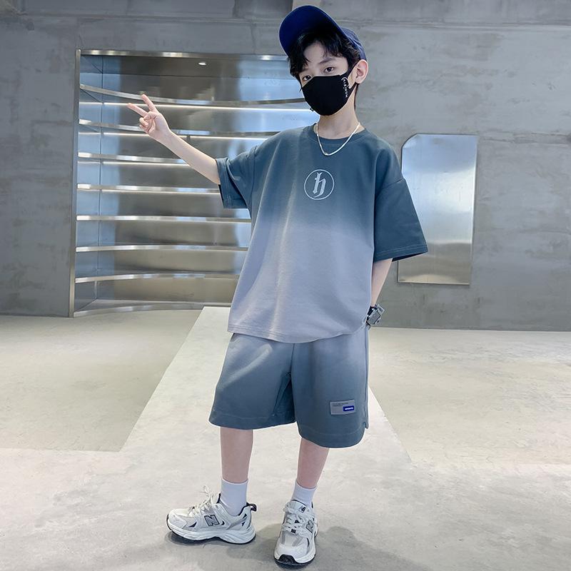 

Boys Trendy 2025 Pique Summer Suit - Stylish and Sporty for Kids 170cm