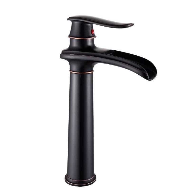 Antique Waterfall Bathroom Sink Faucet